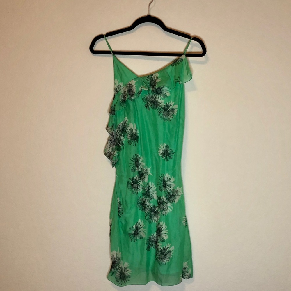 Max Studio green mini dress